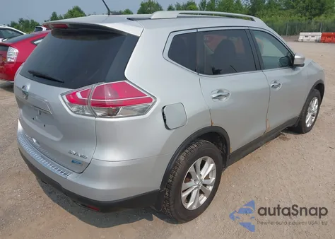 2014 Nissan Rogue Sv из США, поврежденный, VIN 5N1AT2MV5EC828608